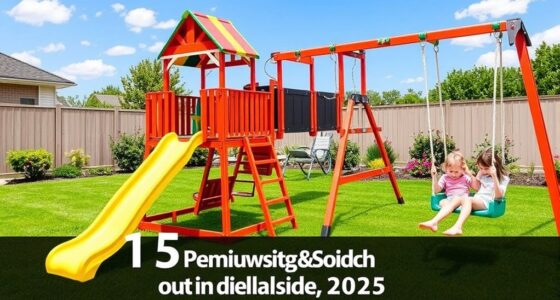 top backyard swing sets