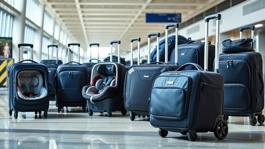 top car seat travel bags
