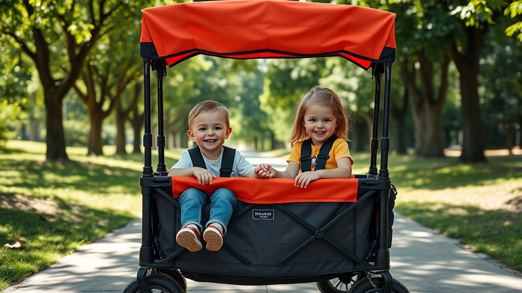 top dual child stroller options