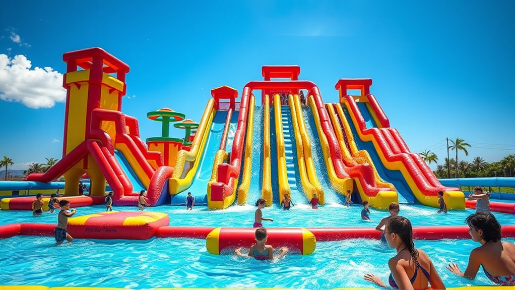 top inflatable water parks