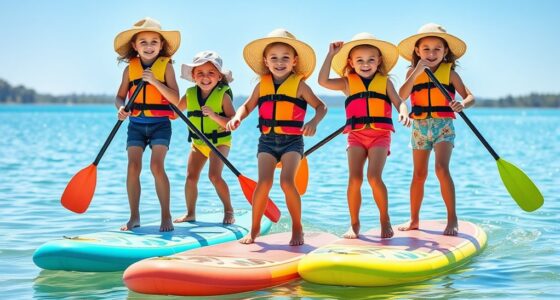 top kids inflatable paddle boards