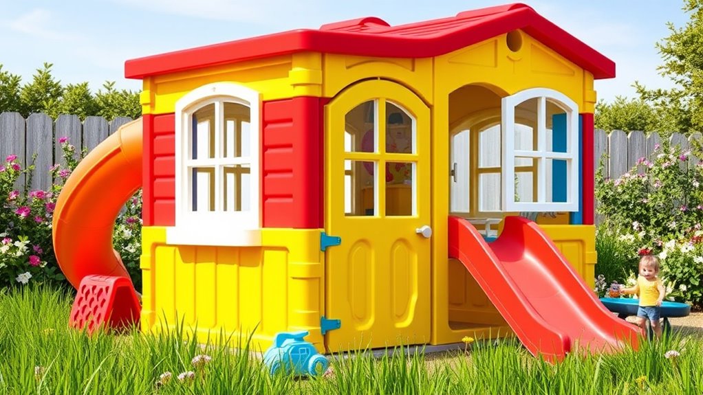 top large plastic playhouses