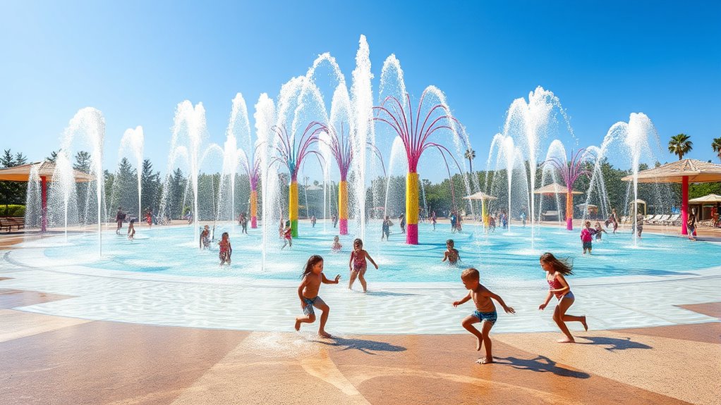 top large splash pad selections