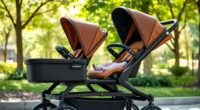 top luxury double strollers