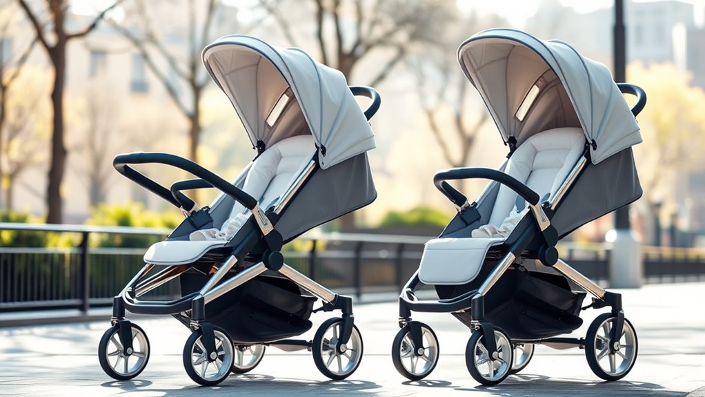 top luxury twin strollers