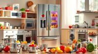 top play kitchens with fridges