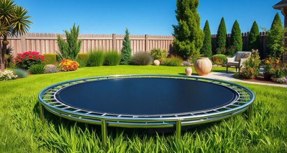 top premium in ground trampolines