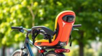 top rear child bike seats