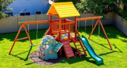 top rock wall playsets