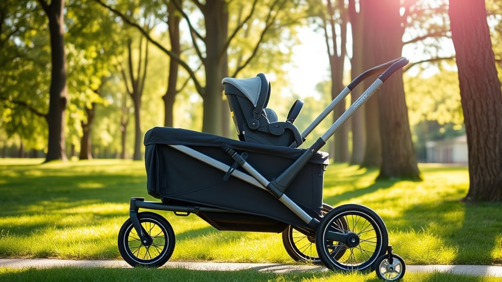 top stroller wagons with adapters