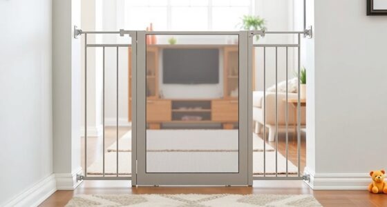 top tall retractable baby gates