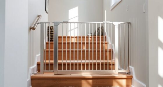 top wide stair baby gates