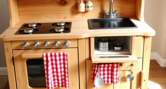 top wooden play kitchens