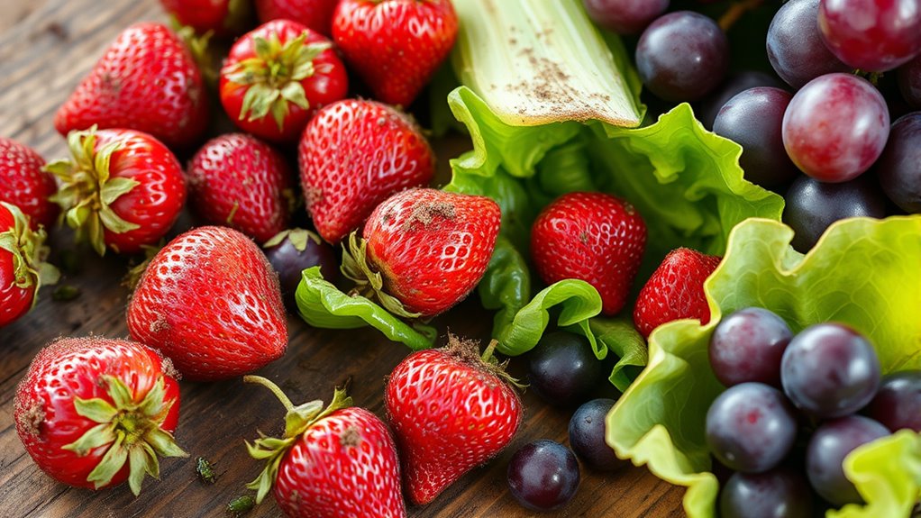 wash produce thoroughly before eating