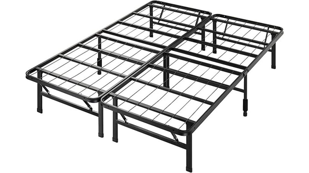 14 inch metal platform bed