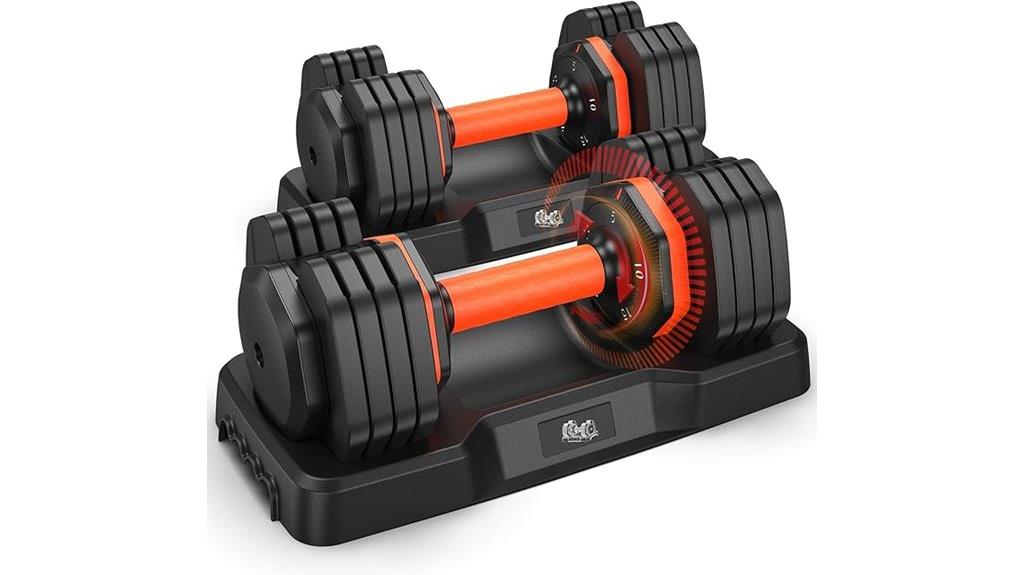 2025 adjustable dumbbell set
