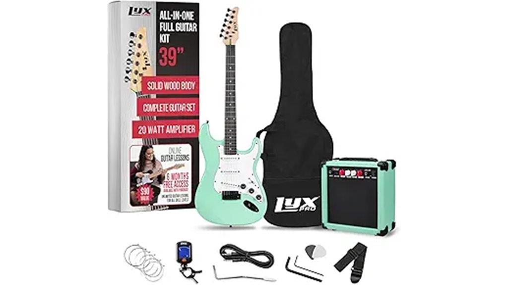 39 inch electric guitar bundle