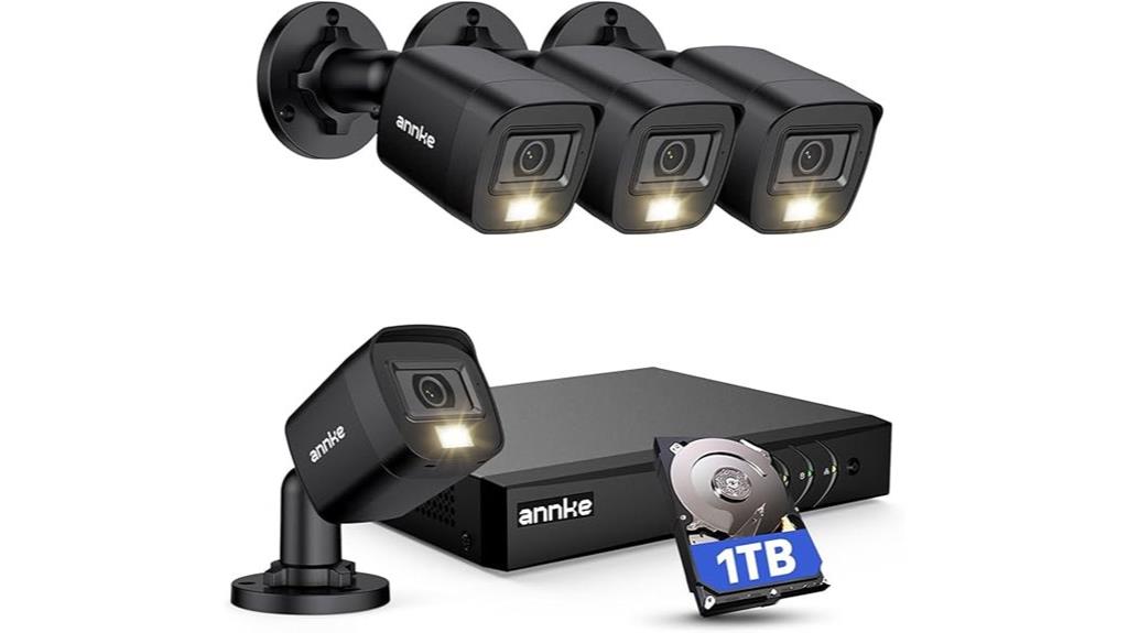 8 channel 3k cameras system