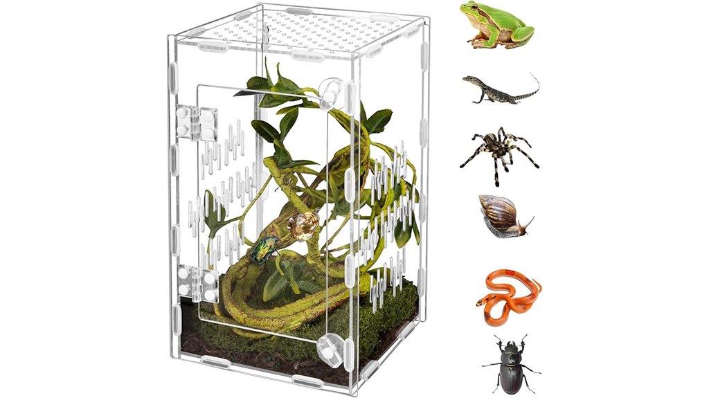 acrylic arachnid reptile enclosure