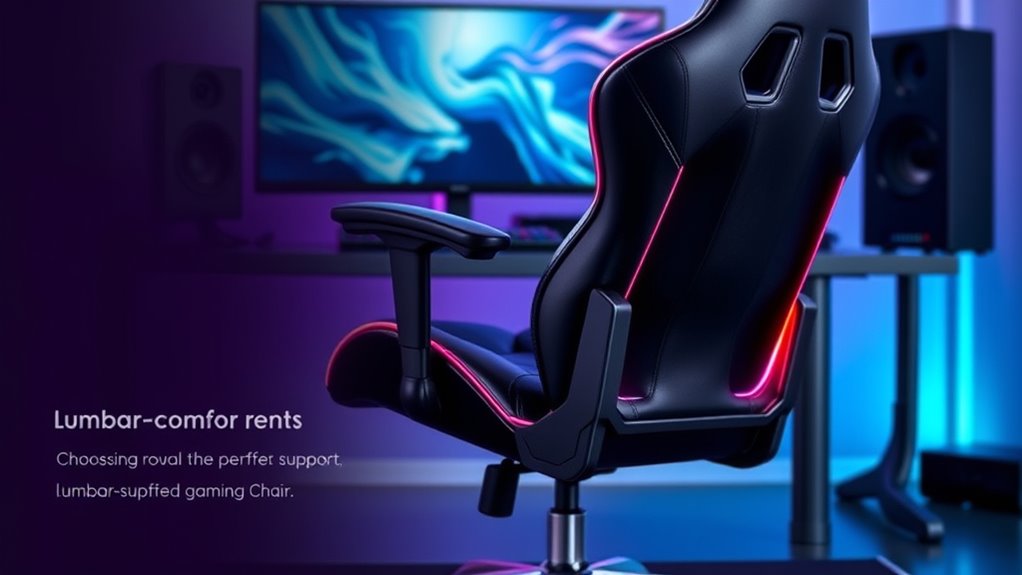 adjustable ergonomic lumbar support