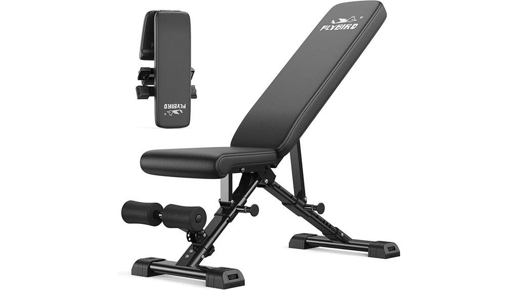 adjustable home gym bench