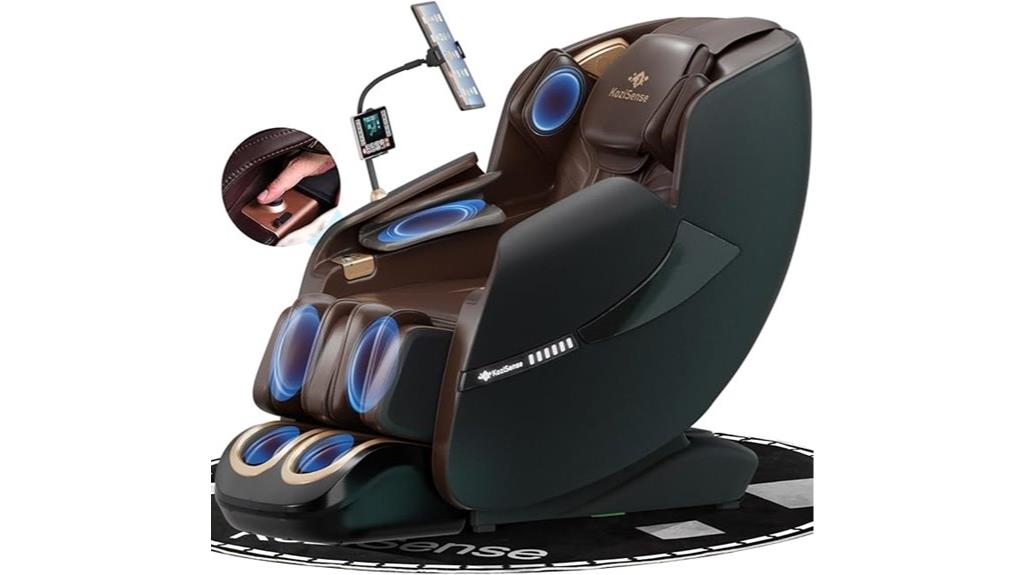 advanced massage chair features