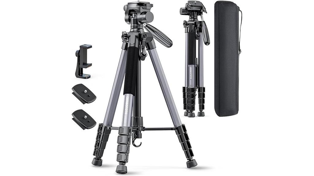 aluminum camera tripod kit