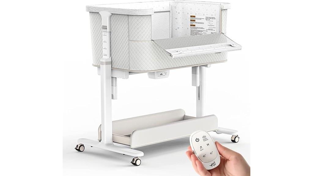 automated baby cradle features