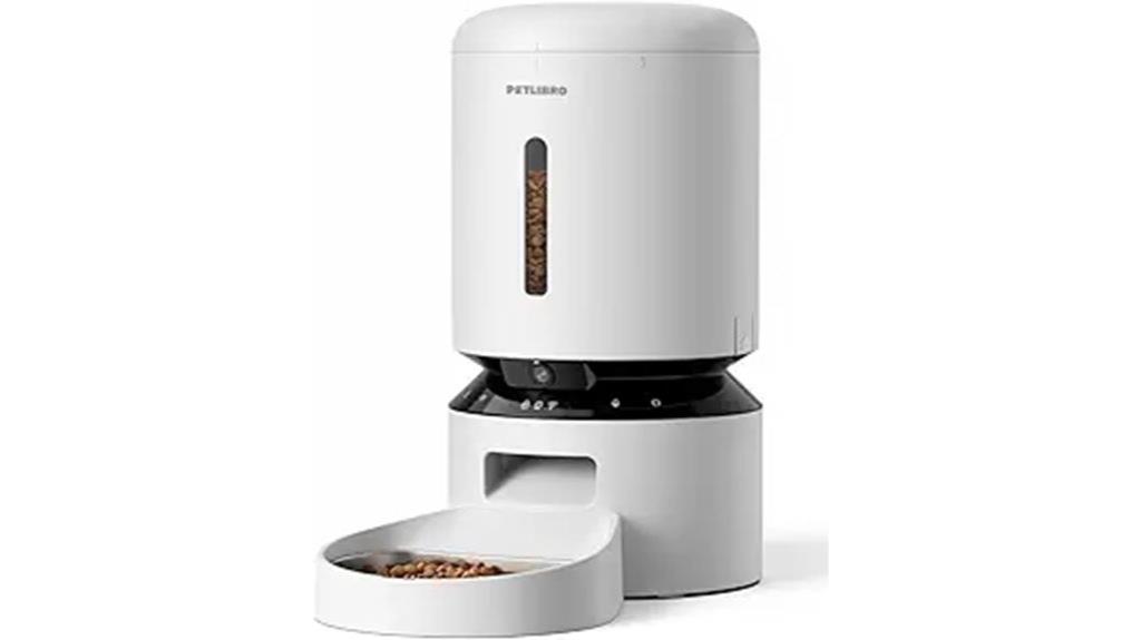 automatic cat feeding camera