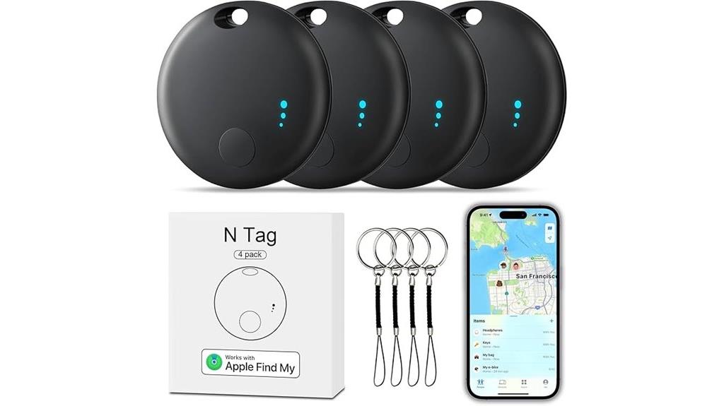 bluetooth tracker with four pack