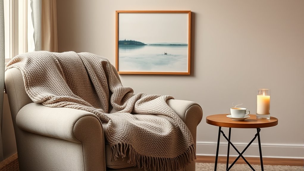 breathing and aromatherapy calm