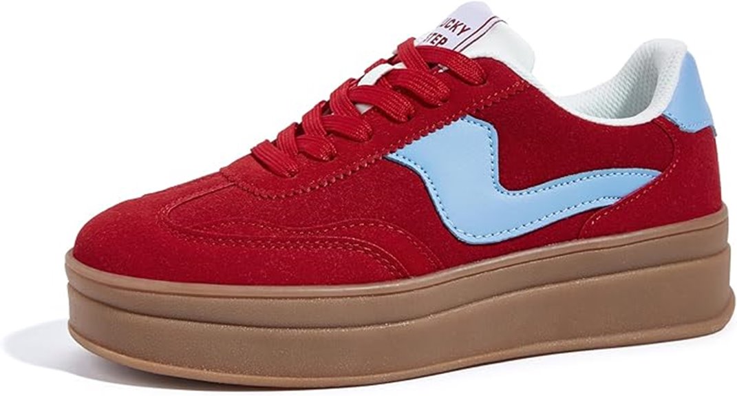 casual women s platform sneakers