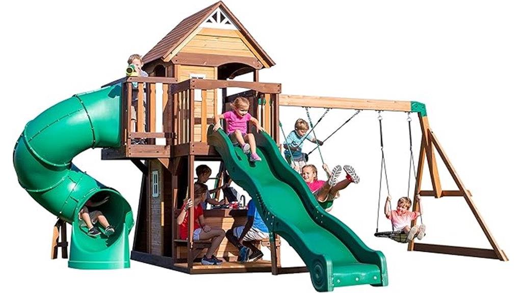cedar cove swing set