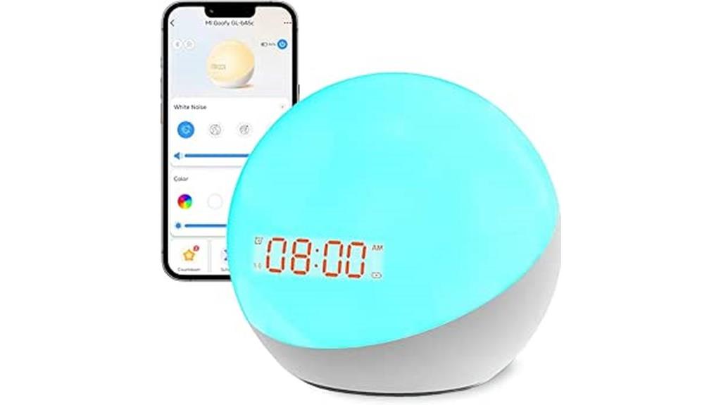 child sleep trainer night light