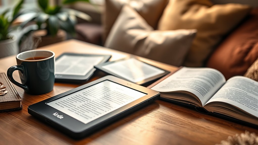 choosing kindle for reading