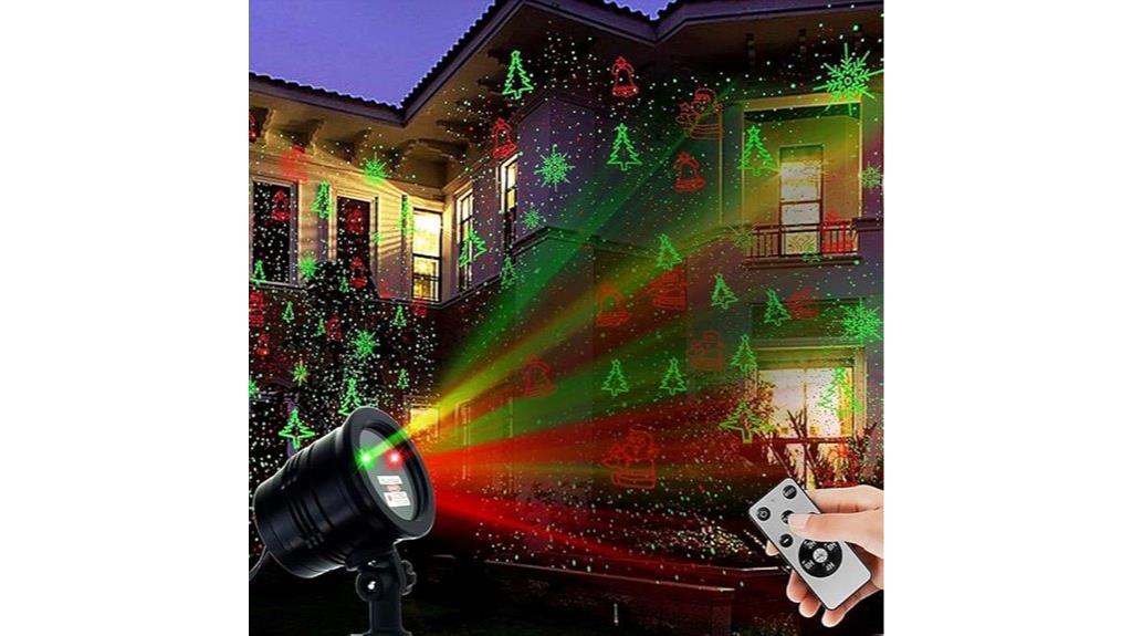 christmas laser light show
