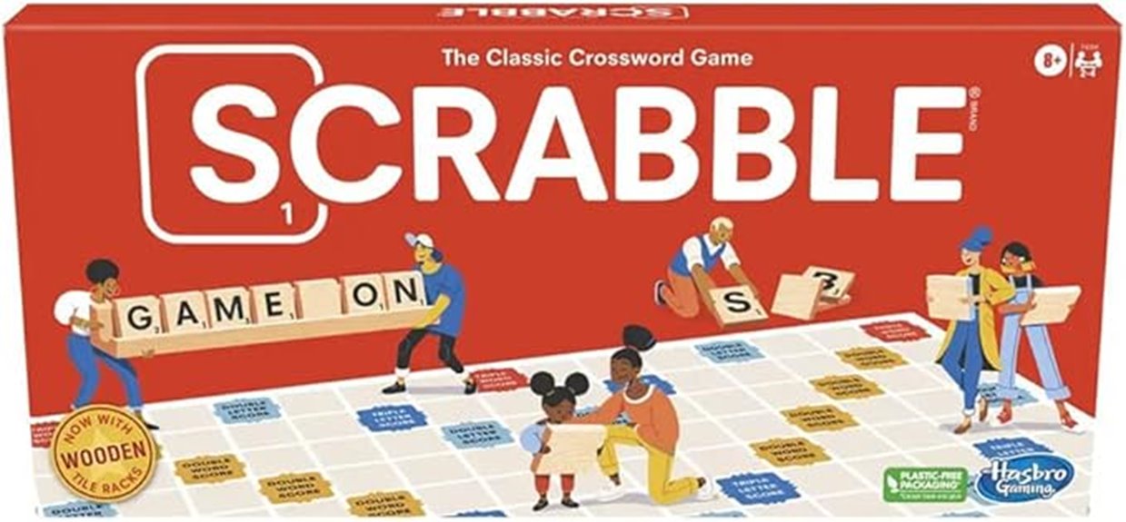 classic scrabble board game