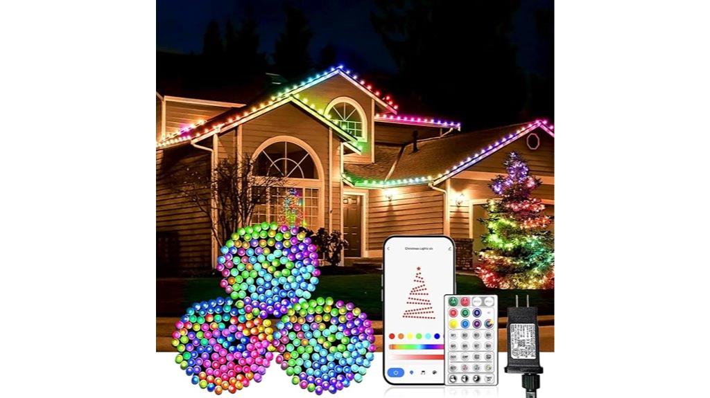 colorful music responsive lights