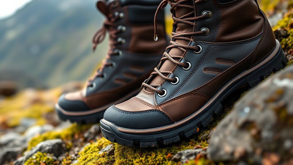 comfort waterproofing traction durability