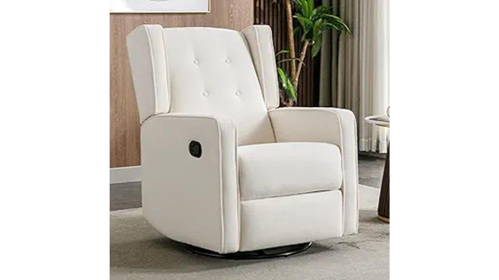 comfortable nursery rocking chair