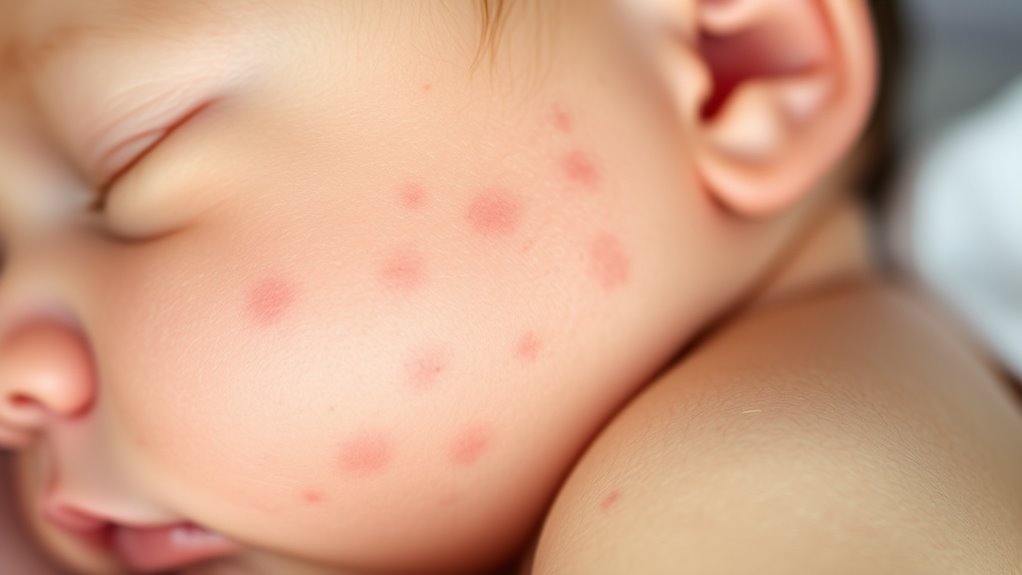 common harmless newborn skin issues