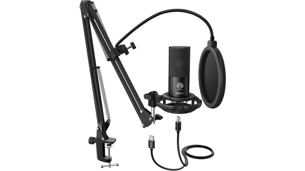condenser usb microphone stand