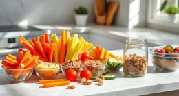 consistent nutritious snack habits