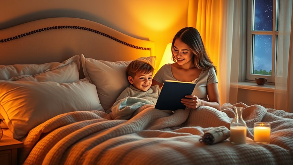 consistent relaxing bedtime routine