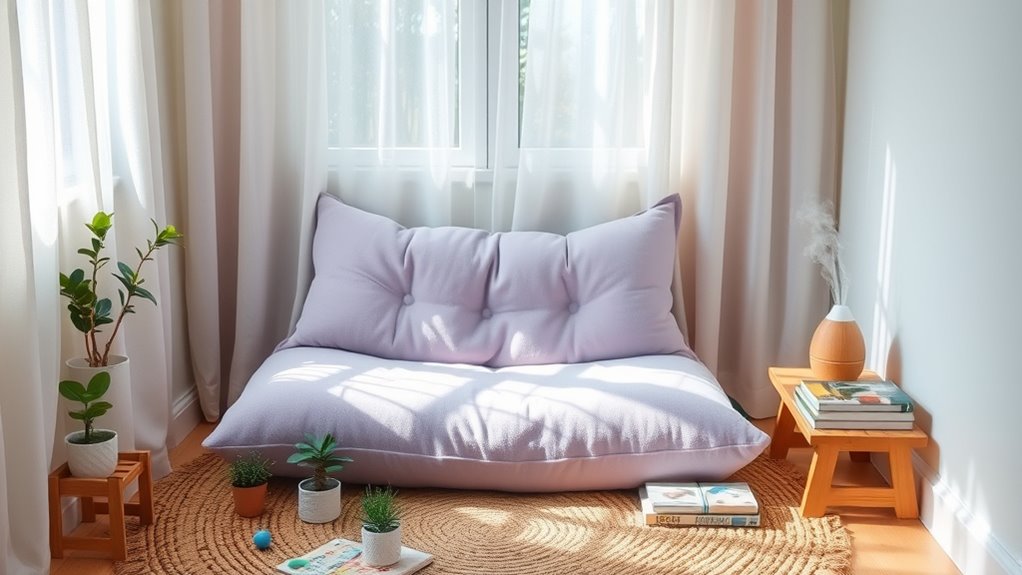 create calming sensory retreat