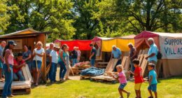 creating a community support network