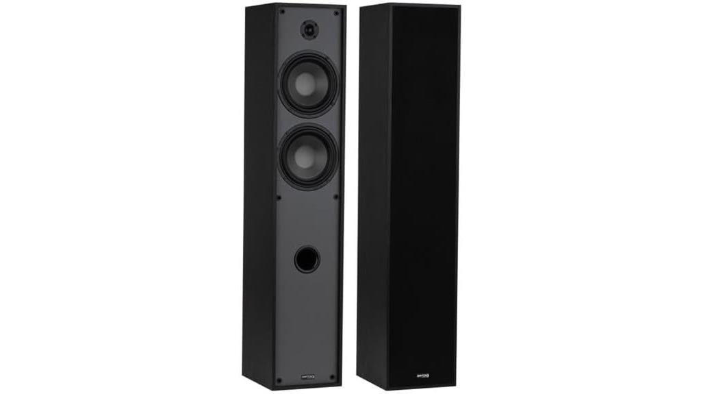 dayton audio tower speakers