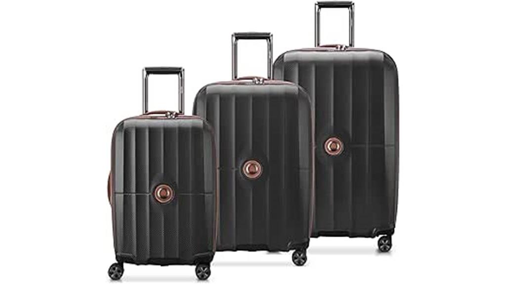 delsey paris hardside expandable luggage