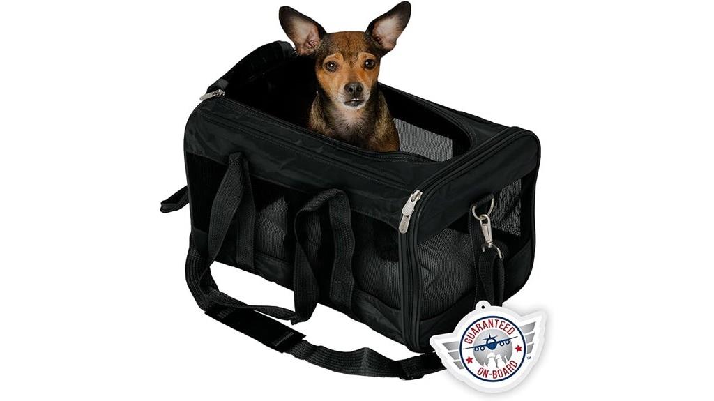 deluxe travel pet carrier