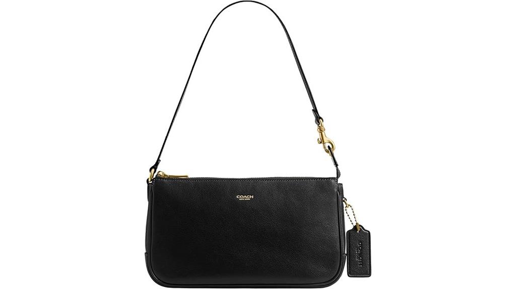 designer handbag with logo